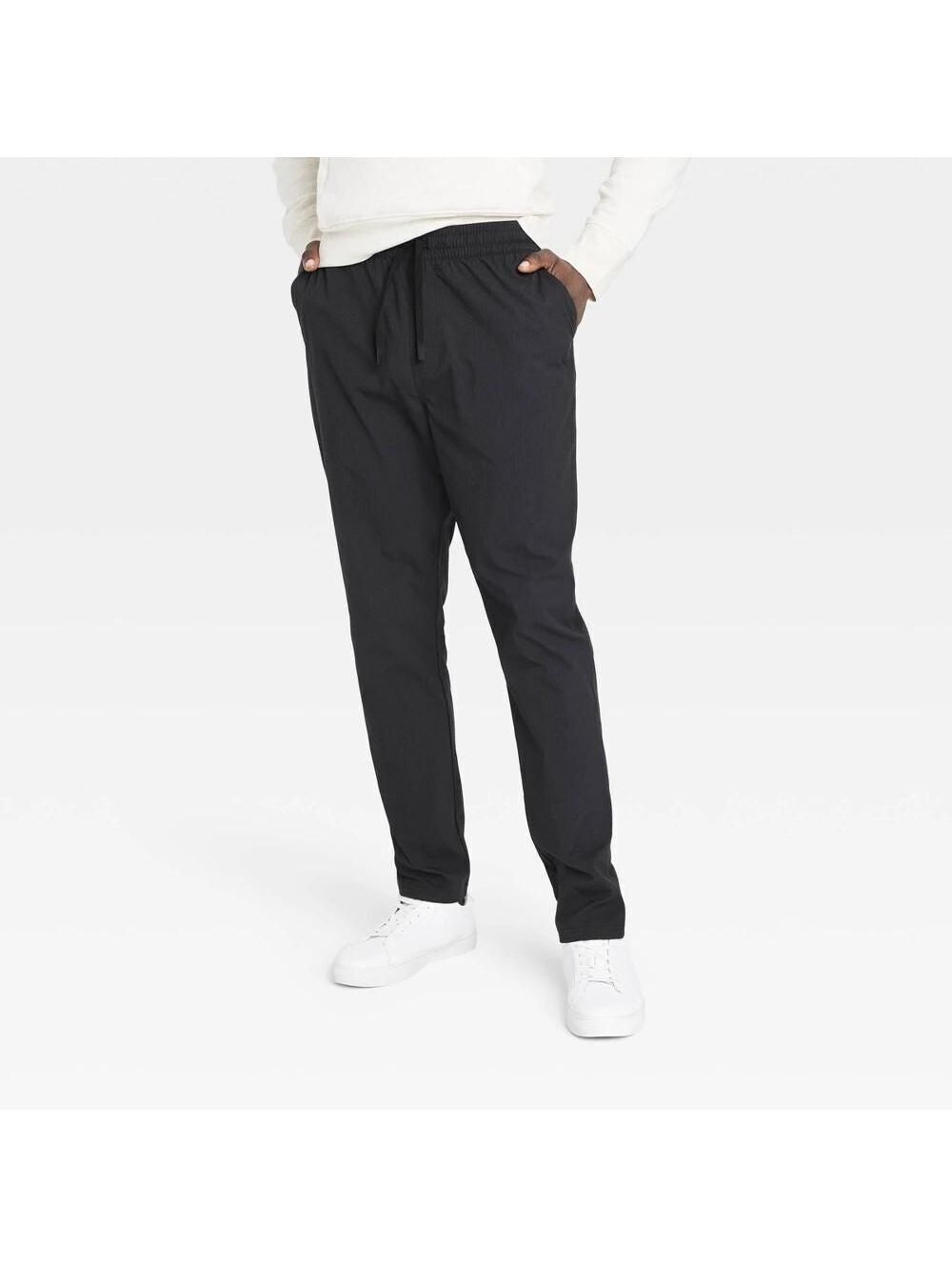 Men's Ripstop Pants - All in Motion Black Onyx M